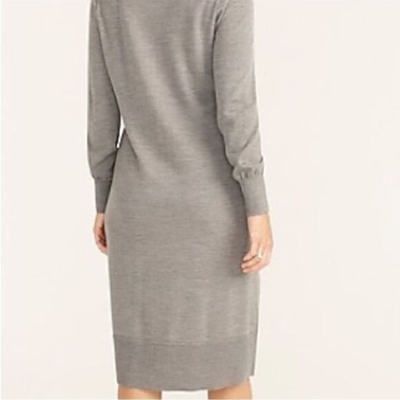 J. Crew 100% Merino Wool Dress Women Size M - Picture 2 of 8